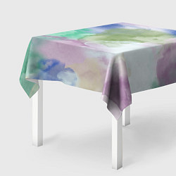 Скатерть для стола Акварельная текстура, цвет: 3D-принт — фото 2