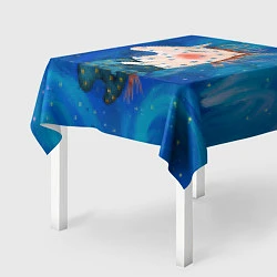 Скатерть для стола Конь в звездочках, цвет: 3D-принт — фото 2