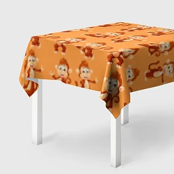 Скатерть для стола Funny monkeys, цвет: 3D-принт — фото 2