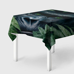 Скатерть для стола Крупная морда гориллы, цвет: 3D-принт — фото 2
