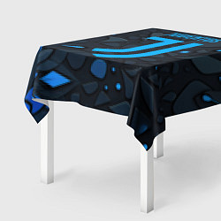 Скатерть для стола Juventus blue logo, цвет: 3D-принт — фото 2