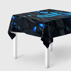Скатерть для стола Blue logo Juventus, цвет: 3D-принт — фото 2