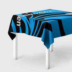 Скатерть для стола Фольцваген - спокойный синий, цвет: 3D-принт — фото 2