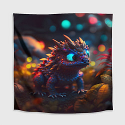 Скатерть для стола Дракончик и осень, цвет: 3D-принт