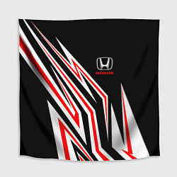 Скатерть для стола Хонда - белый и красный, цвет: 3D-принт