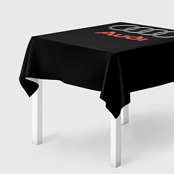 Скатерть для стола Audi sport на чёрном, цвет: 3D-принт — фото 2