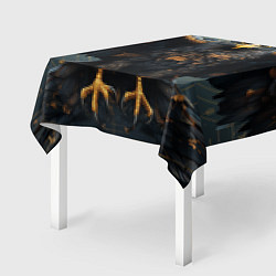Скатерть для стола Орёл с расправленными крыльями, цвет: 3D-принт — фото 2