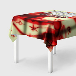 Скатерть для стола Doom Eteranal символы марса, цвет: 3D-принт — фото 2