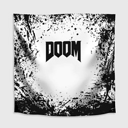 Скатерть для стола Doom black splash, цвет: 3D-принт