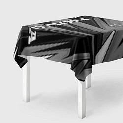 Скатерть для стола Honda - монохромный спортивный, цвет: 3D-принт — фото 2