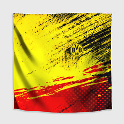 Скатерть для стола Borussia color краски спорт, цвет: 3D-принт
