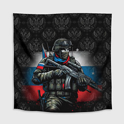 Скатерть для стола Русский солдат, цвет: 3D-принт
