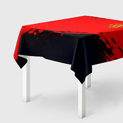 Скатерть для стола Manchester United colors sport, цвет: 3D-принт — фото 2