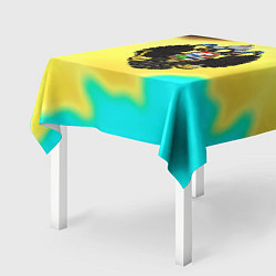 Скатерть для стола Российская империя герб краски, цвет: 3D-принт — фото 2