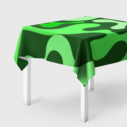 Скатерть для стола Камуфляж зеленый крупный, цвет: 3D-принт — фото 2