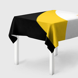 Скатерть для стола Сокрушу пред ним врагов его малый желтый герб Нико, цвет: 3D-принт — фото 2