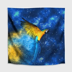 Скатерть для стола Космический попугай, цвет: 3D-принт