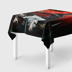Скатерть для стола Тетрадь смерти, цвет: 3D-принт — фото 2