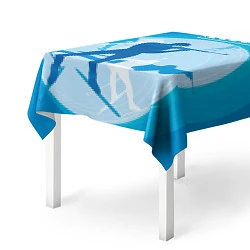 Скатерть для стола Биатлон, цвет: 3D-принт — фото 2