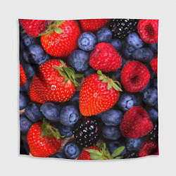 Скатерть для стола Berries, цвет: 3D-принт