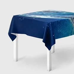 Скатерть для стола Стихия воды, цвет: 3D-принт — фото 2