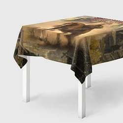 Скатерть для стола Святая русь, цвет: 3D-принт — фото 2