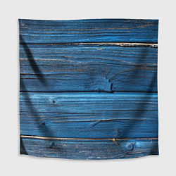 Скатерть для стола Голубые доски, цвет: 3D-принт
