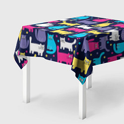 Скатерть для стола Котятки, цвет: 3D-принт — фото 2