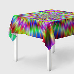Скатерть для стола Спектральная иллюзия, цвет: 3D-принт — фото 2
