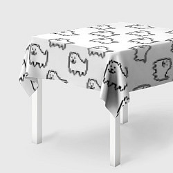 Скатерть для стола Undertale Annoying dog white, цвет: 3D-принт — фото 2