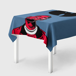 Скатерть для стола Wu-Tang clan: Red face, цвет: 3D-принт — фото 2