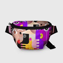 Поясная сумка Abstract-women, цвет: 3D-принт