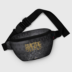 Поясная сумка Suicide Silence: The Black Crown, цвет: 3D-принт — фото 2