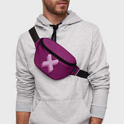 Поясная сумка The XX: Purple, цвет: 3D-принт — фото 2