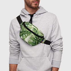 Поясная сумка Тропический папоротник, цвет: 3D-принт — фото 2
