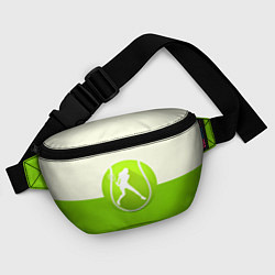 Поясная сумка Символ теннисиста, цвет: 3D-принт — фото 2