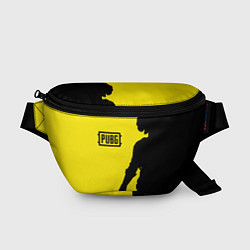 Поясная сумка PUBG: Yellow Shadow, цвет: 3D-принт