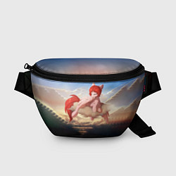 Поясная сумка Red Pony, цвет: 3D-принт
