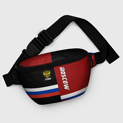 Поясная сумка Moscow, Russia, цвет: 3D-принт — фото 2