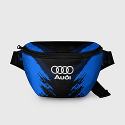 Поясная сумка Audi: Blue Anger, цвет: 3D-принт