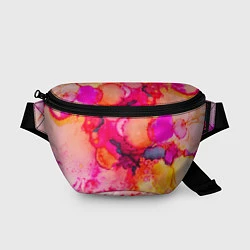 Поясная сумка Весенние краски, цвет: 3D-принт
