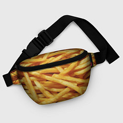 Поясная сумка Картофель фри, цвет: 3D-принт — фото 2