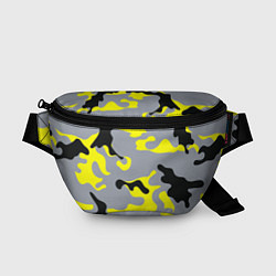 Поясная сумка Yellow & Grey Camouflage