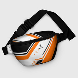 Поясная сумка R6S: Asimov Orange Style, цвет: 3D-принт — фото 2