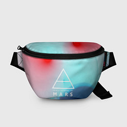 Поясная сумка 30 STM: Light Neon, цвет: 3D-принт