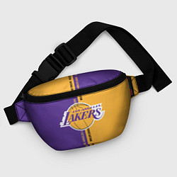 Поясная сумка NBA: LA Lakers, цвет: 3D-принт — фото 2