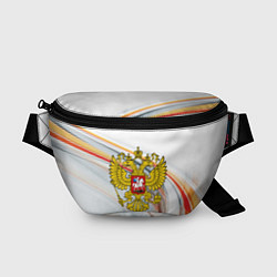 Поясная сумка Россия необъятная, цвет: 3D-принт