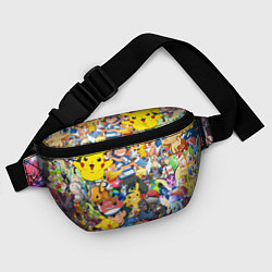 Поясная сумка Pokemon Bombing, цвет: 3D-принт — фото 2