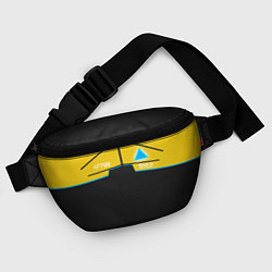 Поясная сумка Detroit: AP700 Yellow & Black, цвет: 3D-принт — фото 2