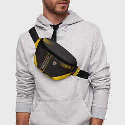 Поясная сумка Alpinism: Yellow Russia, цвет: 3D-принт — фото 2